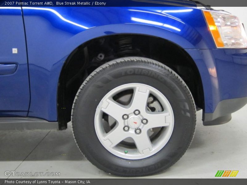 Blue Streak Metallic / Ebony 2007 Pontiac Torrent AWD
