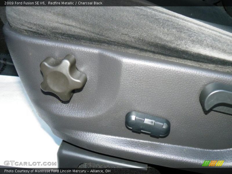 Redfire Metallic / Charcoal Black 2009 Ford Fusion SE V6
