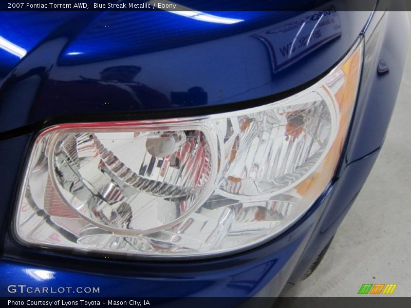 Blue Streak Metallic / Ebony 2007 Pontiac Torrent AWD