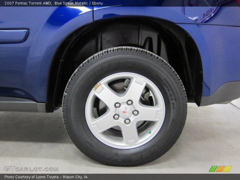 Blue Streak Metallic / Ebony 2007 Pontiac Torrent AWD