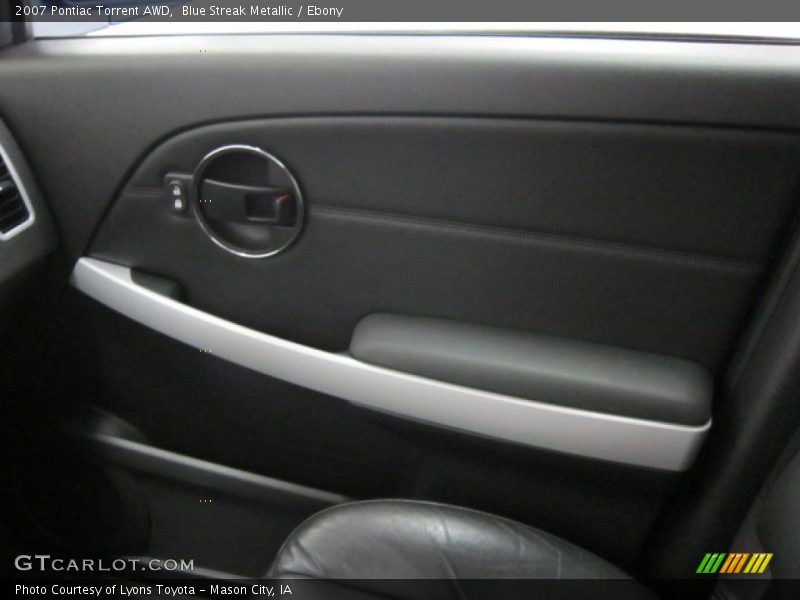 Blue Streak Metallic / Ebony 2007 Pontiac Torrent AWD