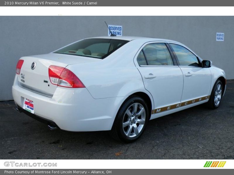 White Suede / Camel 2010 Mercury Milan V6 Premier