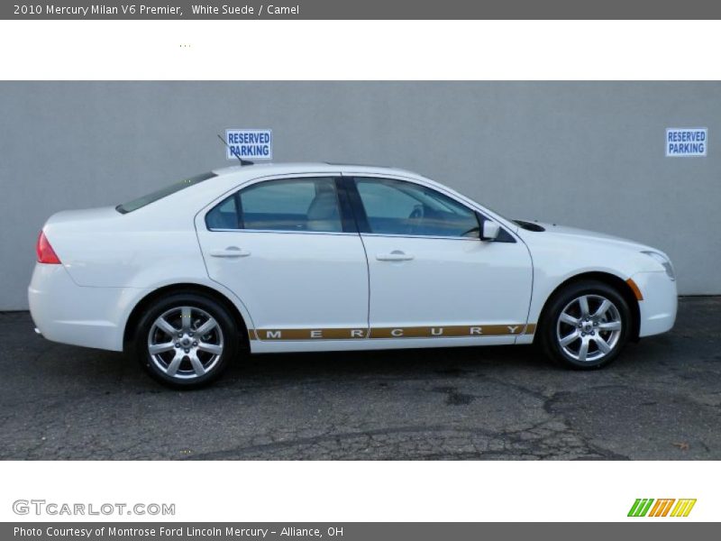White Suede / Camel 2010 Mercury Milan V6 Premier