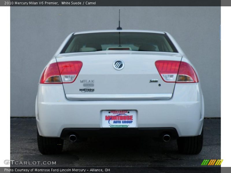 White Suede / Camel 2010 Mercury Milan V6 Premier
