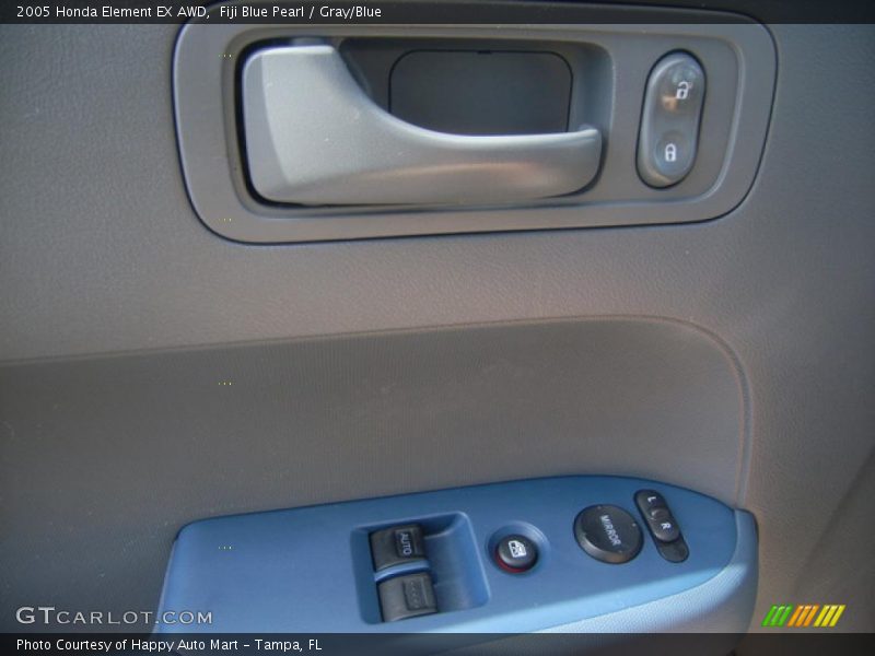 Fiji Blue Pearl / Gray/Blue 2005 Honda Element EX AWD