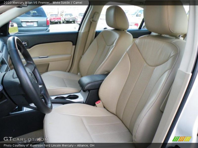 White Suede / Camel 2010 Mercury Milan V6 Premier