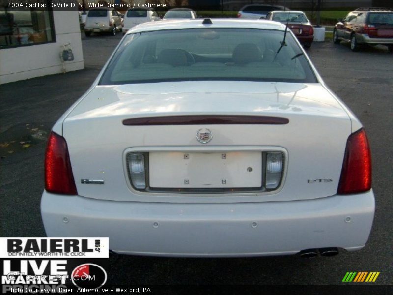 White Diamond / Cashmere 2004 Cadillac DeVille DTS