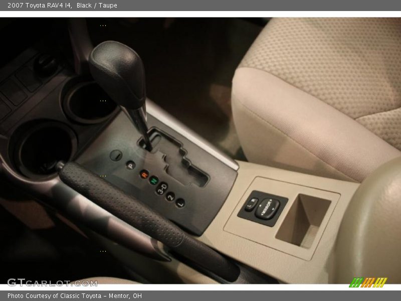 Black / Taupe 2007 Toyota RAV4 I4