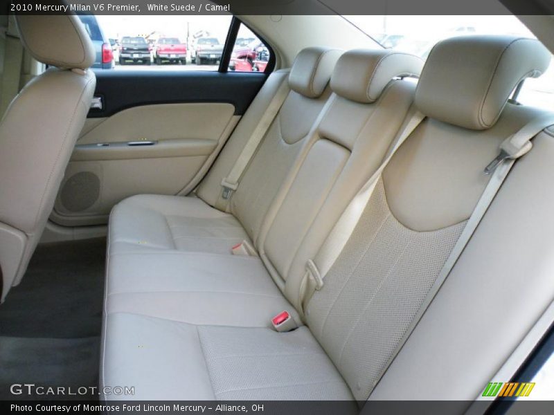 White Suede / Camel 2010 Mercury Milan V6 Premier