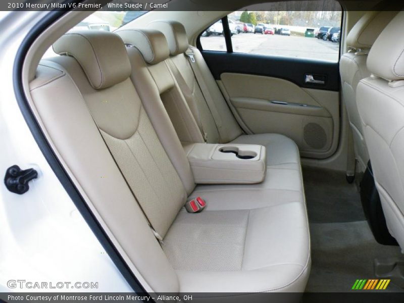 White Suede / Camel 2010 Mercury Milan V6 Premier