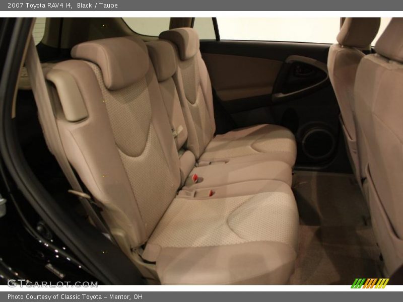 Black / Taupe 2007 Toyota RAV4 I4