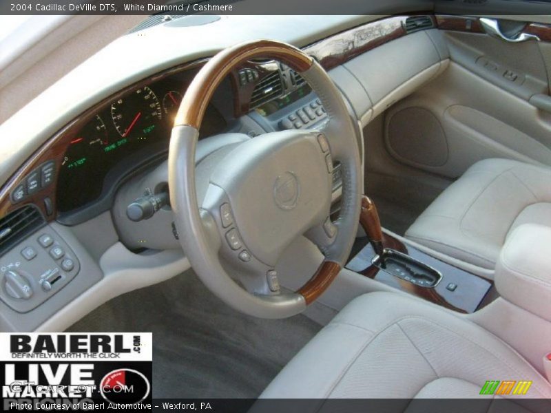White Diamond / Cashmere 2004 Cadillac DeVille DTS