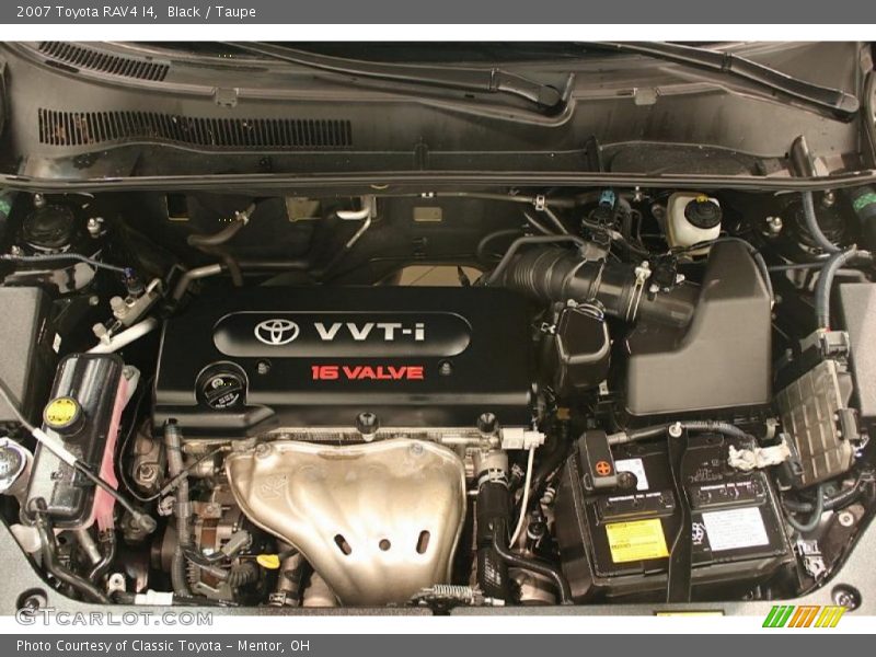 Black / Taupe 2007 Toyota RAV4 I4