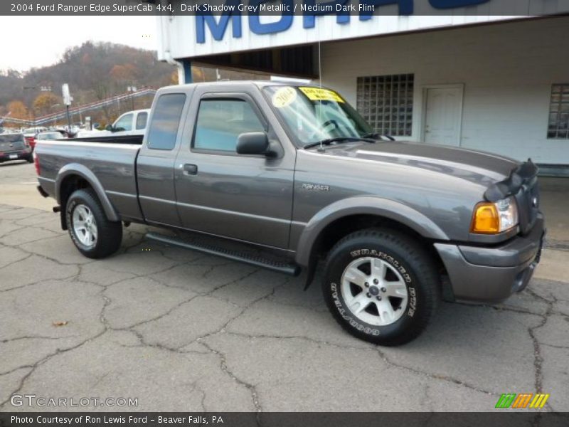 Dark Shadow Grey Metallic / Medium Dark Flint 2004 Ford Ranger Edge SuperCab 4x4