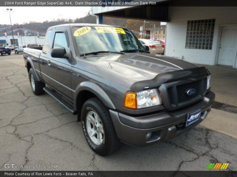 Dark Shadow Grey Metallic / Medium Dark Flint 2004 Ford Ranger Edge SuperCab 4x4