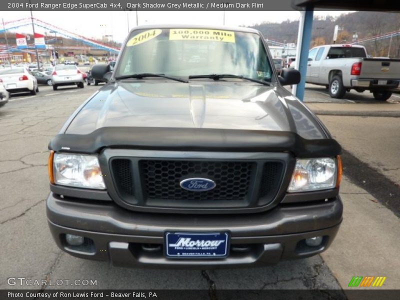 Dark Shadow Grey Metallic / Medium Dark Flint 2004 Ford Ranger Edge SuperCab 4x4
