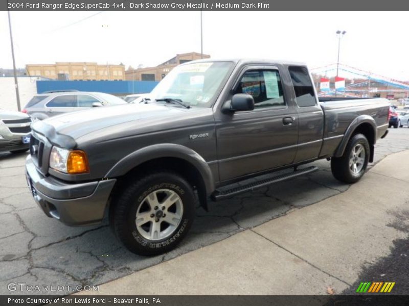 Dark Shadow Grey Metallic / Medium Dark Flint 2004 Ford Ranger Edge SuperCab 4x4