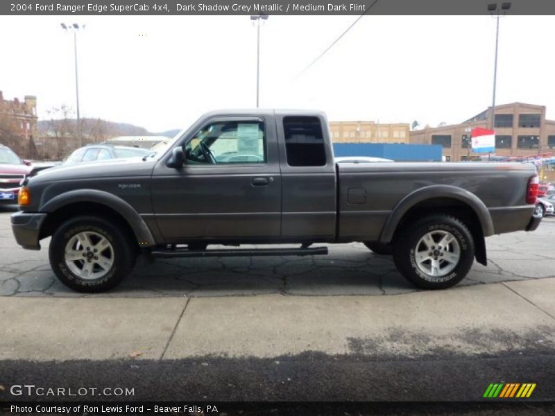 Dark Shadow Grey Metallic / Medium Dark Flint 2004 Ford Ranger Edge SuperCab 4x4