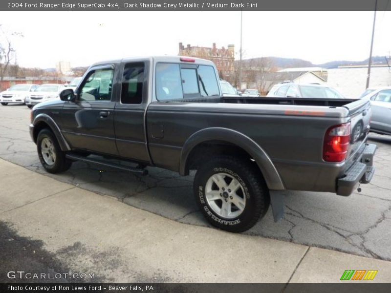 Dark Shadow Grey Metallic / Medium Dark Flint 2004 Ford Ranger Edge SuperCab 4x4
