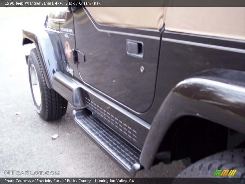 Black / Green/Khaki 1998 Jeep Wrangler Sahara 4x4