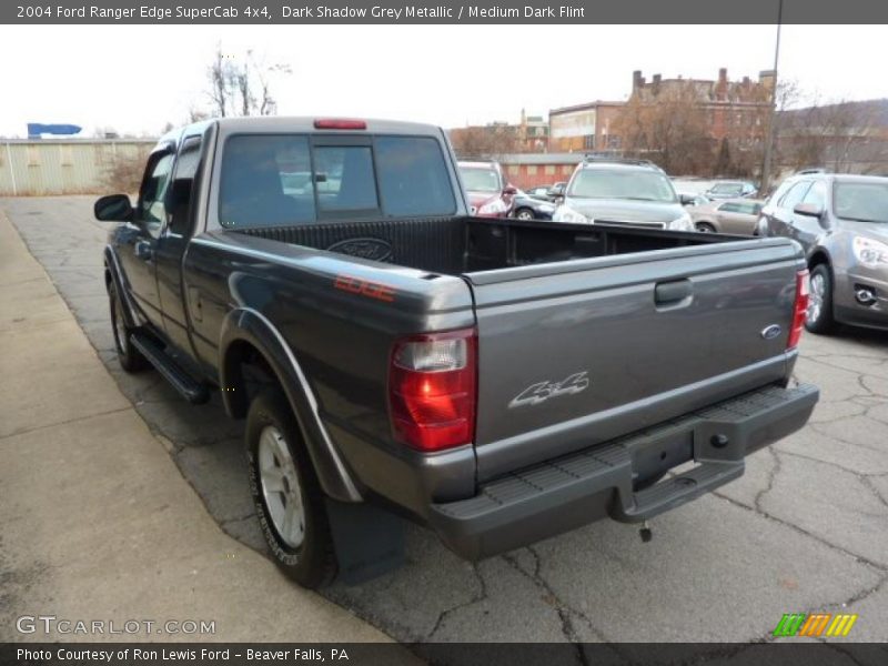 Dark Shadow Grey Metallic / Medium Dark Flint 2004 Ford Ranger Edge SuperCab 4x4