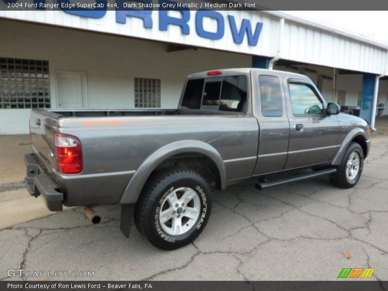 Dark Shadow Grey Metallic / Medium Dark Flint 2004 Ford Ranger Edge SuperCab 4x4