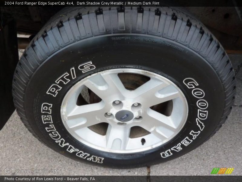 Dark Shadow Grey Metallic / Medium Dark Flint 2004 Ford Ranger Edge SuperCab 4x4