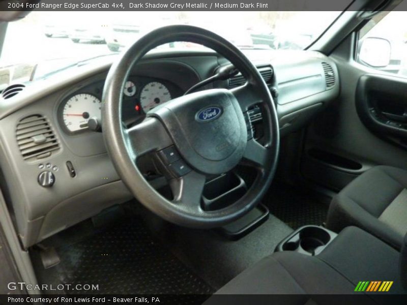 Dark Shadow Grey Metallic / Medium Dark Flint 2004 Ford Ranger Edge SuperCab 4x4