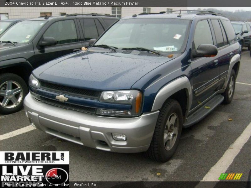 Indigo Blue Metallic / Medium Pewter 2004 Chevrolet TrailBlazer LT 4x4