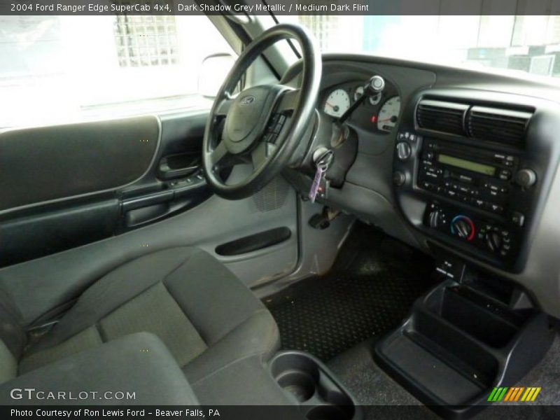 Dark Shadow Grey Metallic / Medium Dark Flint 2004 Ford Ranger Edge SuperCab 4x4