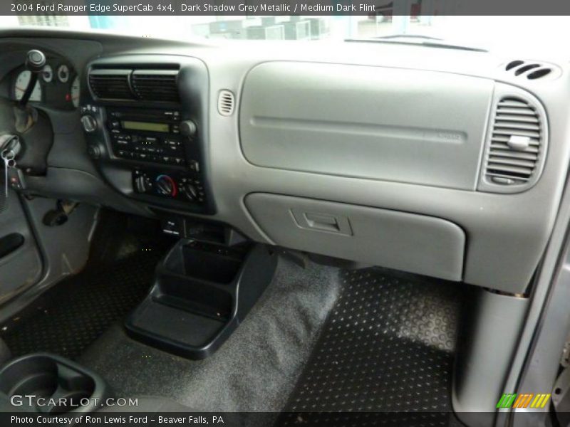 Dark Shadow Grey Metallic / Medium Dark Flint 2004 Ford Ranger Edge SuperCab 4x4