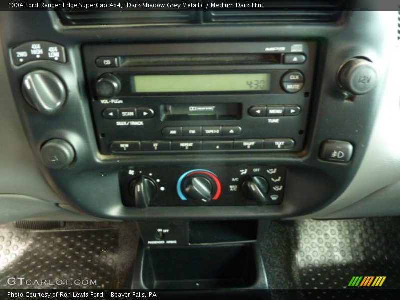 Dark Shadow Grey Metallic / Medium Dark Flint 2004 Ford Ranger Edge SuperCab 4x4