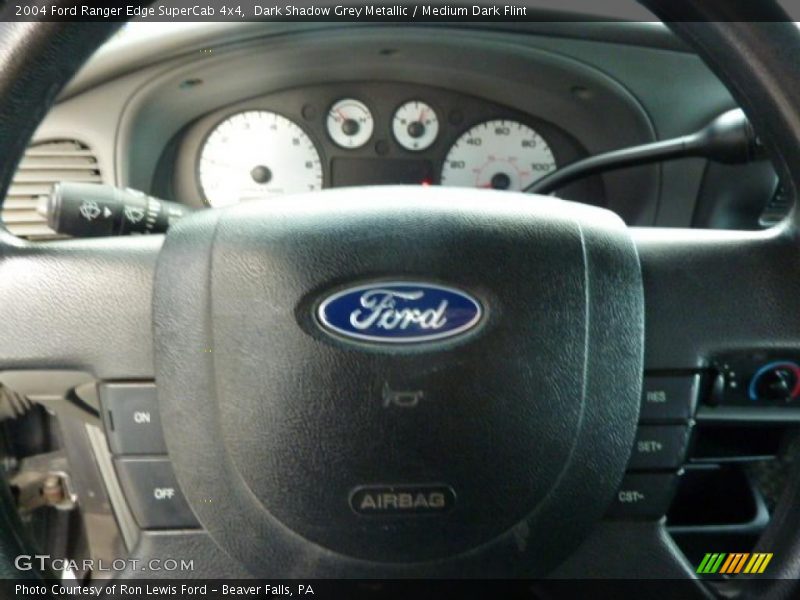 Dark Shadow Grey Metallic / Medium Dark Flint 2004 Ford Ranger Edge SuperCab 4x4