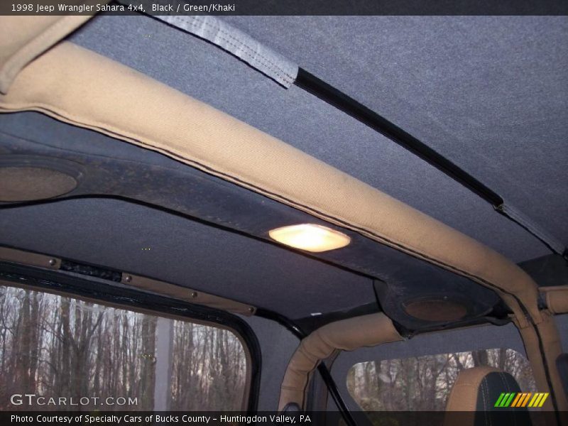 Black / Green/Khaki 1998 Jeep Wrangler Sahara 4x4