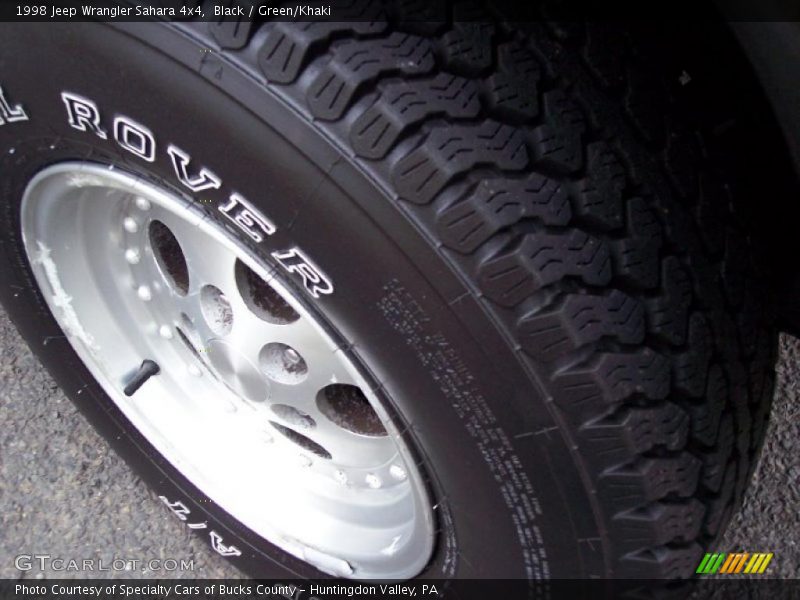 Black / Green/Khaki 1998 Jeep Wrangler Sahara 4x4