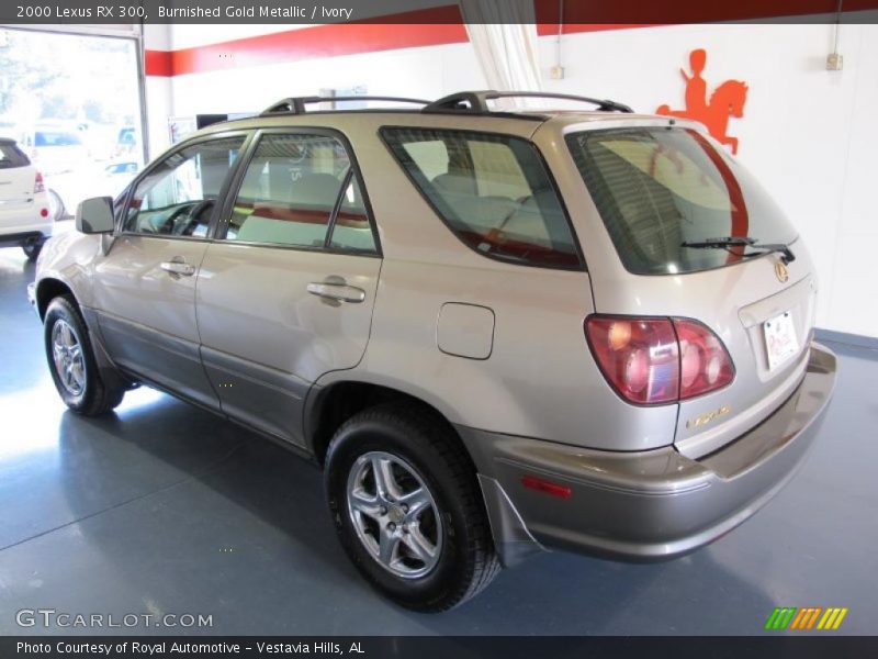 Burnished Gold Metallic / Ivory 2000 Lexus RX 300
