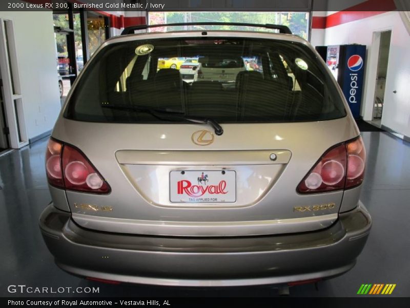 Burnished Gold Metallic / Ivory 2000 Lexus RX 300