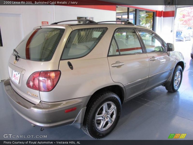 Burnished Gold Metallic / Ivory 2000 Lexus RX 300