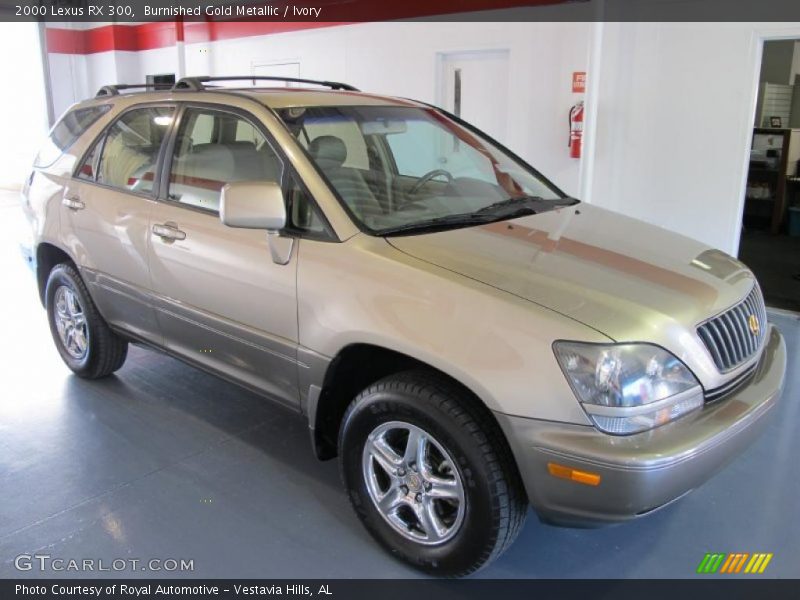 Burnished Gold Metallic / Ivory 2000 Lexus RX 300