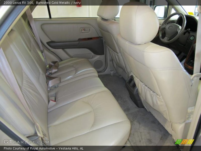 Burnished Gold Metallic / Ivory 2000 Lexus RX 300