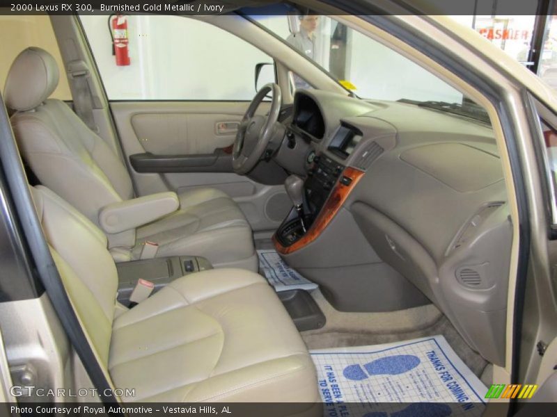 Burnished Gold Metallic / Ivory 2000 Lexus RX 300
