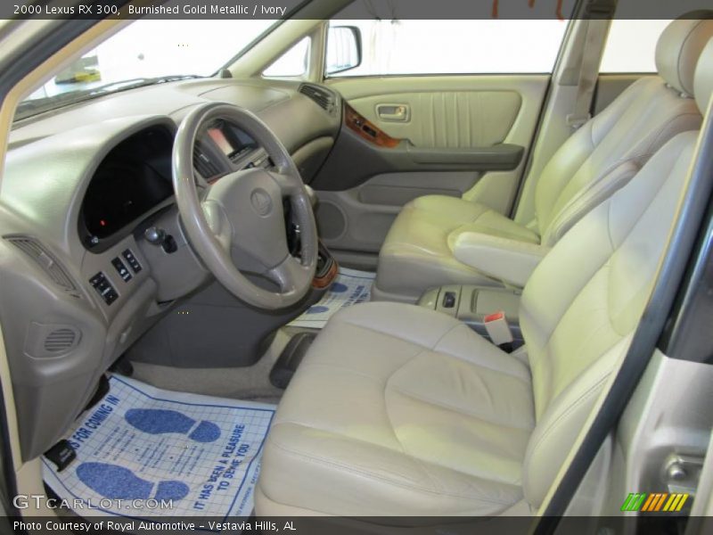Burnished Gold Metallic / Ivory 2000 Lexus RX 300