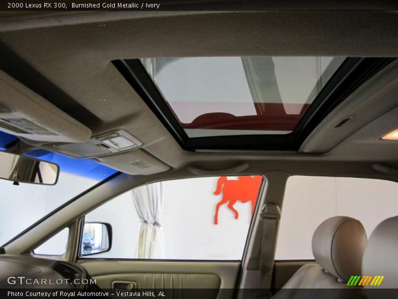 Burnished Gold Metallic / Ivory 2000 Lexus RX 300