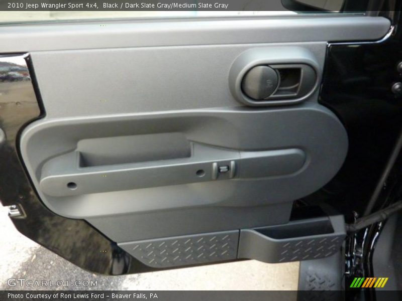 Black / Dark Slate Gray/Medium Slate Gray 2010 Jeep Wrangler Sport 4x4