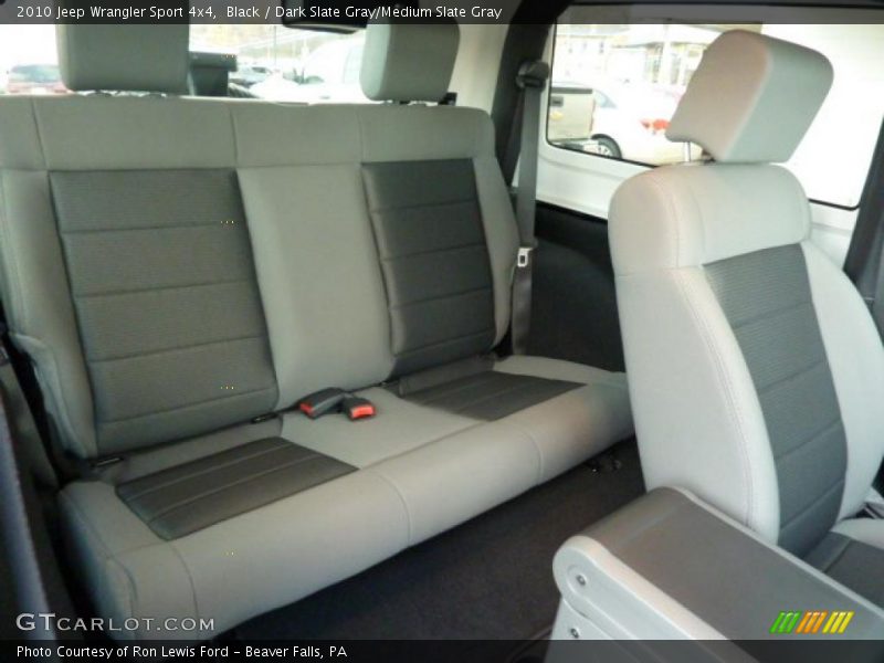 Black / Dark Slate Gray/Medium Slate Gray 2010 Jeep Wrangler Sport 4x4