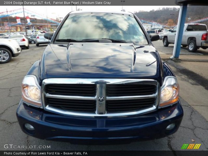 Patriot Blue Pearl / Medium Slate Gray 2004 Dodge Durango SLT 4x4