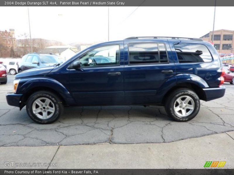 Patriot Blue Pearl / Medium Slate Gray 2004 Dodge Durango SLT 4x4