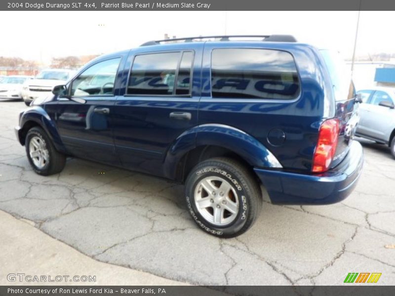 Patriot Blue Pearl / Medium Slate Gray 2004 Dodge Durango SLT 4x4