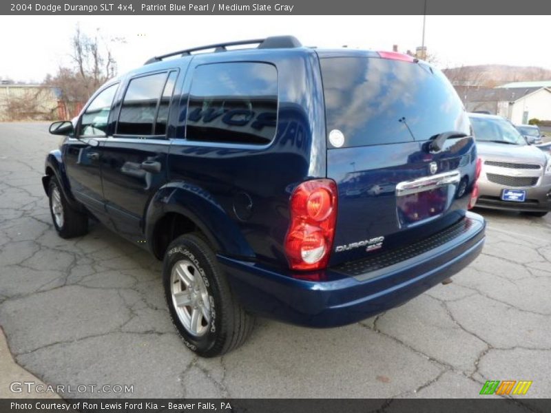 Patriot Blue Pearl / Medium Slate Gray 2004 Dodge Durango SLT 4x4