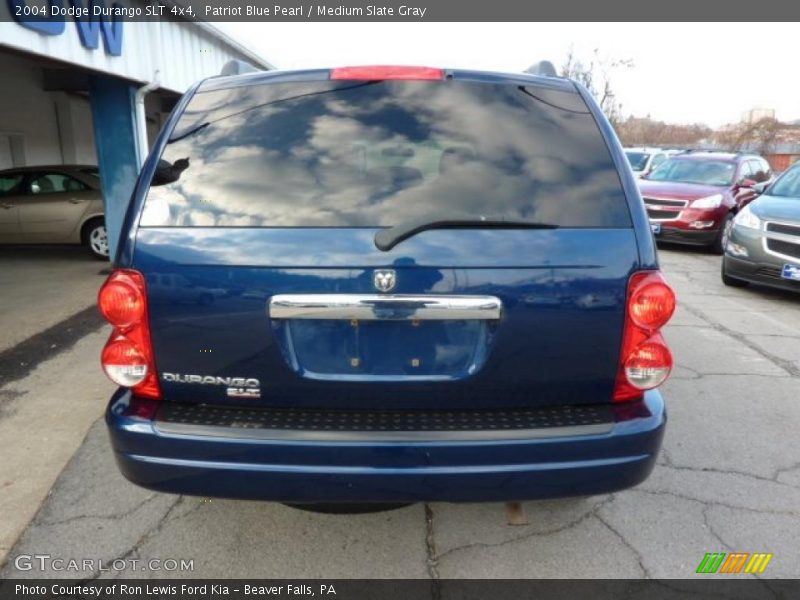 Patriot Blue Pearl / Medium Slate Gray 2004 Dodge Durango SLT 4x4